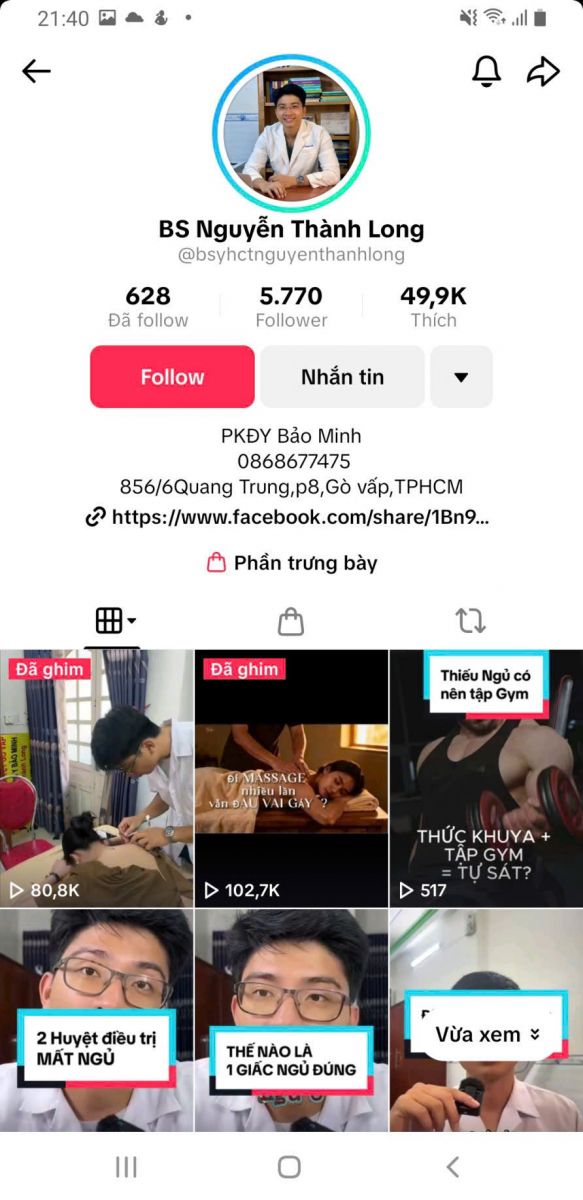 Bs Nguyễn Thành Long